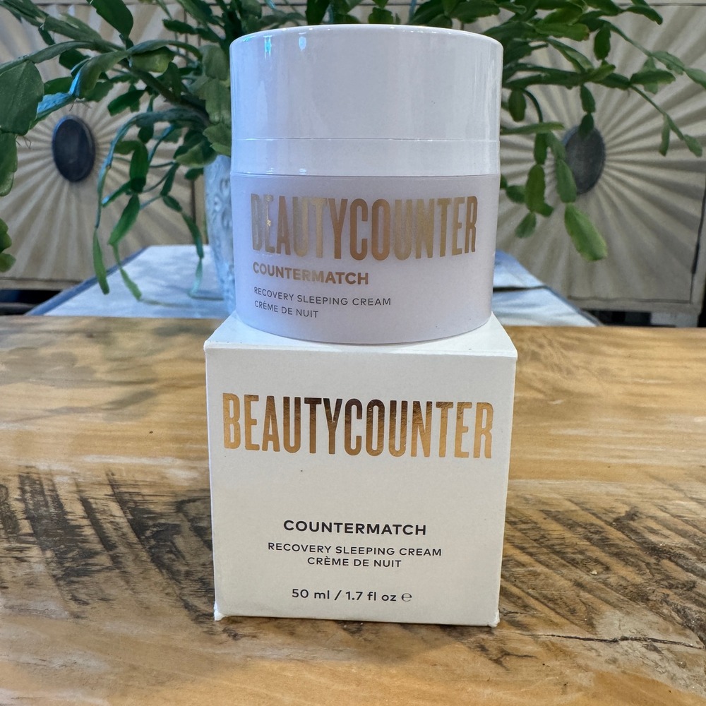 Beautycounter Countermatch Recovery Sleeping Cream 1.7oz 50ml Night Moisturizer